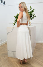 Shari Dress - White