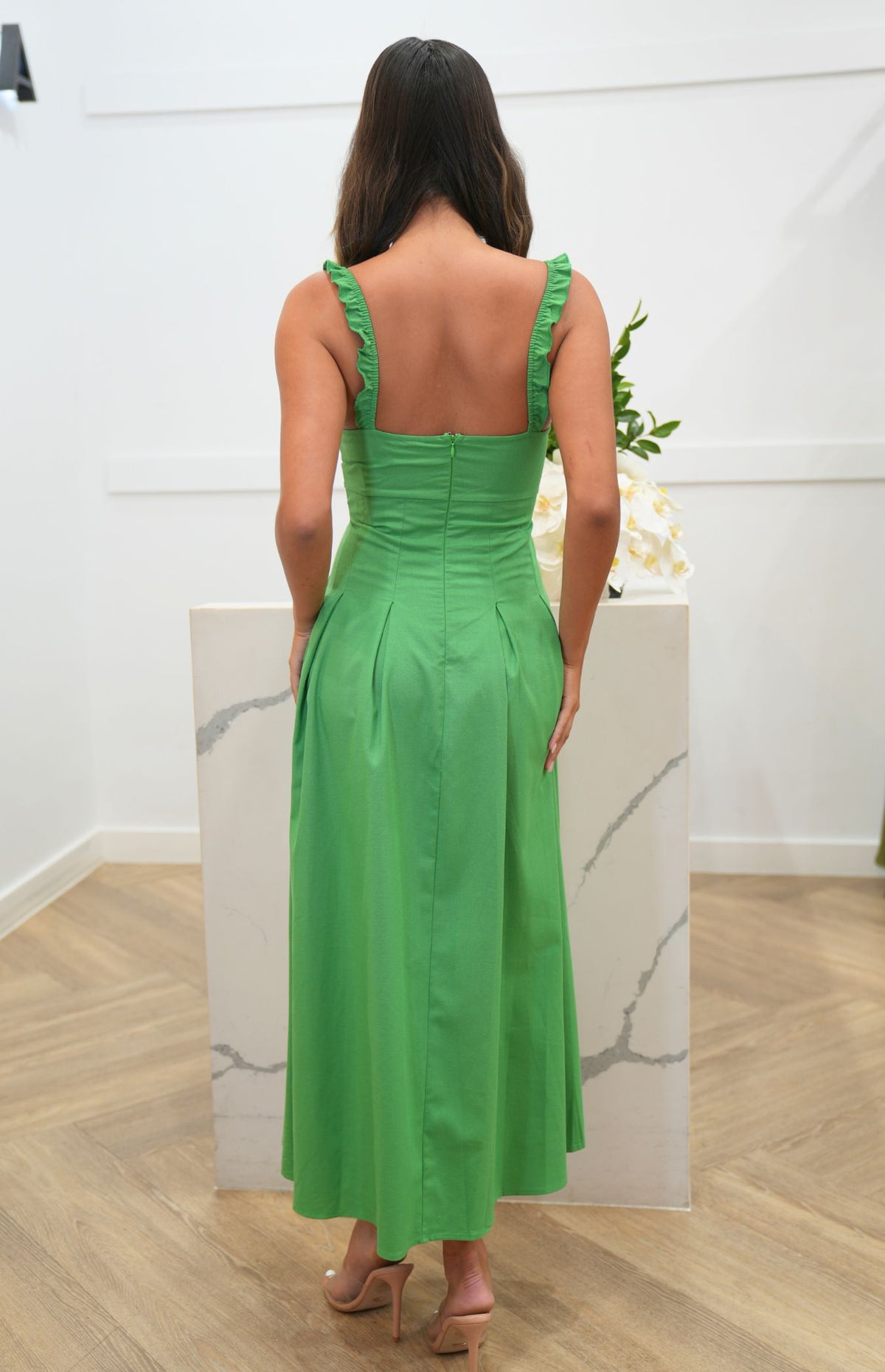 Leona Dress - Green