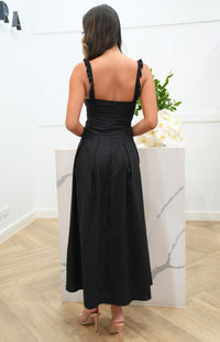Leona Maxi Dress - Black