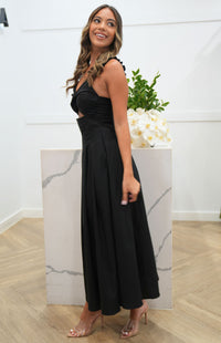 Leona Maxi Dress - Black