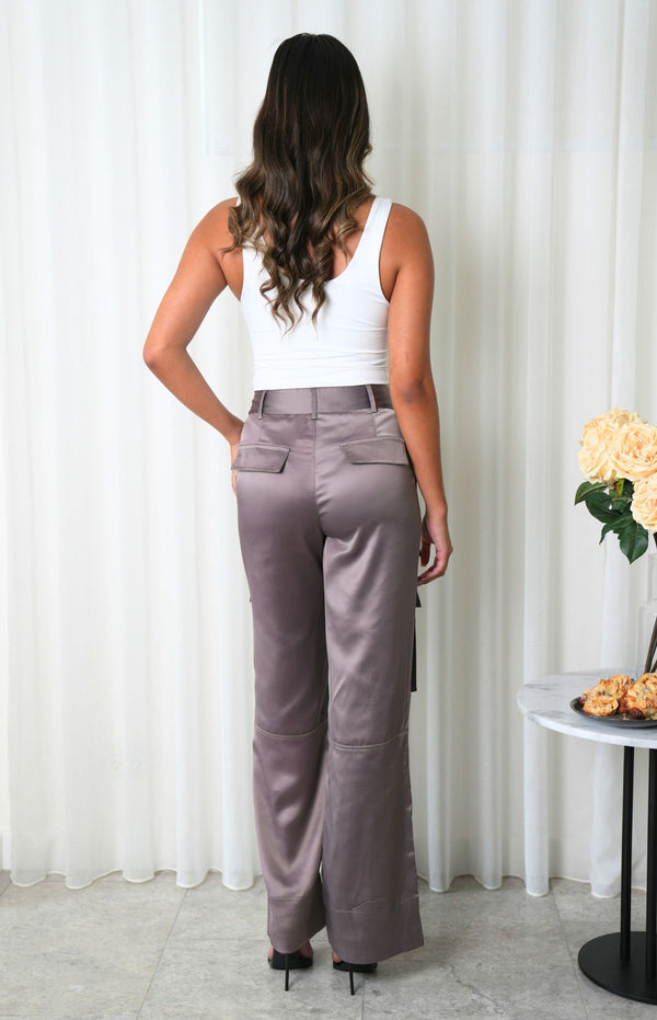 Larissa Cargo Pants - Mocha