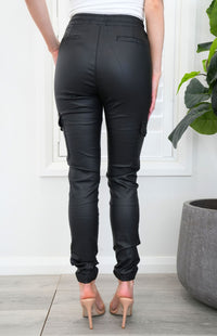 Janie Cargo Jeans - Black