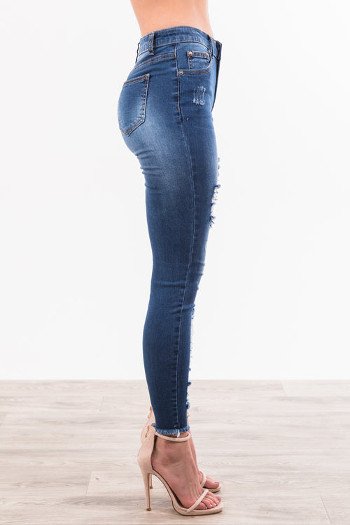Zoey Jeans - Blue