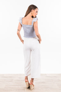Casablanca Pants - White