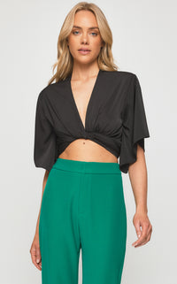 Myles Kimono Top - Black