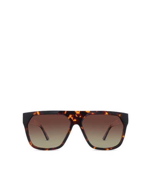 BANBÉ Women\'s Dark Brown Shield Sunglasses THE WILLOW - DARK MOCHA-DARK MOCHA The Willow by Banbé are  main image 4